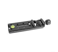 LVYXON Rail de caméra Nodal Slide à dégagement rapide avec niveau à bulle pour photographie panoramique - Aluminium CNC pour Arca pour rail de mise au point compatible Suisse 100 mm 150 mm 200 mm (150