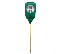 LVYXON Testeur de sol 3 en 1 pour plantes de jardin et d'intérieur - Testeur d'humidité pH nutritif - Pas besoin de batterie - Sonde numérique pour plantes - Hygromètre pour culture de pelouse, fleurs