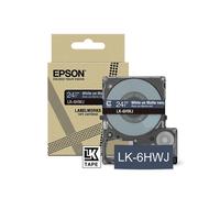 Epson LabelWorks LK-6HWJ - ruban - 1 cassette(s) - Rouleau (2,4 cm x 8 m) - C53S672086
