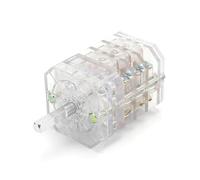 LW12-16/TM111111.3 16A Three Position Three Pole Transparent Univeral Changeover Rotary Cam Switch For Meat Grinder Using NWPNLXEA