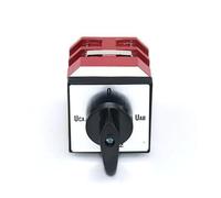 LW12-16/YH2.2 16A Four Position Two Pole Control Circuit Voltmeter Measurement Changeover Selector Rotary Switch NWPNLXEA
