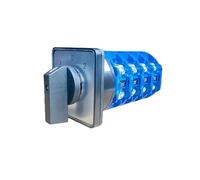 LW26-125/4 Cam Switch 2/3/4/5 Positions 125A 690V DIY Rotary Changeover Selector 16 Terminals Screws LW28 YMW26 MQXFCZUX(01234)
