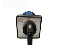 LW26-20 2/3/4/6/7 Position Silver 20A 660V 3 Poles Control Rotary Changeover Cam Switch LW28-20 YMW26-20/3(1-0-2 Reset)