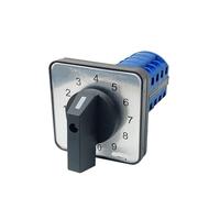 LW26-20/6 Rotary Cam Switch 64X64mm Panel Ui 690V 20A 6 Poles For Welding Machine 10 Position NWPNLXEA