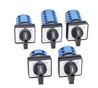 LW26-20 commutateur de transfert à 3 positions 440V 20A 25A 1-0-2 sélecteur avant/arrière 1-5 étages 1 pièces(LW26-3,25A)