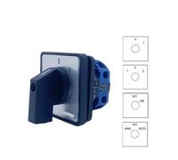 LW26-20 LW28-20 YMW26-20/1 Rotary Knob Selector 20A 1 Pole One Level Multi Position 4 Terminals Changeover Cam Switch NWPNLXEA(0-1)