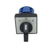 LW26-20 Series 2/3/4 Position 8 Terminals Rotary Cam Changeover Switch with Screws Tool 660V 20A(0 1 2 3 4 5,3P-12 terminals)