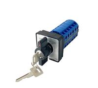 LW26-20YS2/6 Three Position With Key Lock Dual Power Control 20A Six Poles Changeover Rotary Cam Switch NWPNLXEA(Customize)