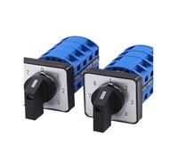 LW26-25 0-7/4 1-8/4 Eight Position Single Line 8-Group Power Voltage Signal Switching 25A Rotary Cam Switch NWPNLXEA(0-7)