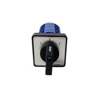 LW26-25 Series YMW26 25A 690V Silver Changeover Cam Switch 1-8 Poles 3 Positions Rotary Selector LW28-25 NWPNLXEA(1P-4 Terminals)