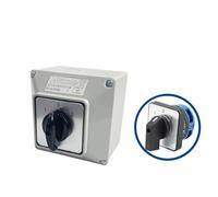 LW26-32/1M Changeover Rotary Cam Gear Switch 32A 1 Pole With Box Selectorized Interruptores Electricos NWPNLXEA(01)