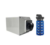 LW26-63/5M Changeover Cam Switch 63A 5 Poles Electrical 3 Position Rotary Selector With Protective Cover Box Enclosure NWPNLXEA(Customize)