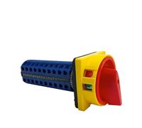 LW26GS-20/10 Padlock Cam Switch Panel Mount Power DIY Rotary Changeover 40 Terminals Screws ON-OFF 2P MQXFCZUX