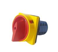 LW26GS Electrical Changeover Selector 3 Poles 20A 2 Position ON-OFF With Padlock Panel Isolator Rotary Cam Switch YMW26-20/3GS NWPNLXEA