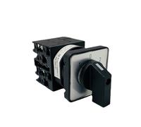LW42-20A 3 Position Rotary Cam Switch 690V 12 Terminal 3 pôles Black Manual Transfer Industrial Selector YMW42 MQXFCZUX