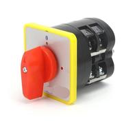 LW5D-16/YH2.2 16A Commutateur à cames de conversion de voltmètre triphasé à quatre positions et deux pôles - Commande de sélecteur rotatif for interrupteurs de fin de course