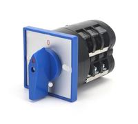 LW5D-16/YH3.3 16A Panneau bleu, commutateur à cames de conversion de voltmètre triphasé à quatre positions et trois pôles