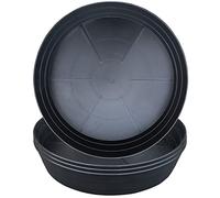 LWALRS Lot de 4 soucoupes Rondes en Plastique de 30,5 cm pour Pot de Fleurs pour intérieur et extérieur