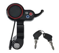 LWATANI Affichage de l'instrument 3 6v / 48v Universel LCD for Un Ajustement clé for Les Accessoires de Scooter électriques