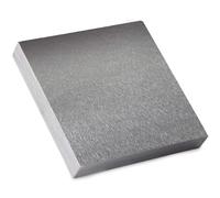 Lwaviwer Bloc de banc en acier à enclume plate - Outils de bijouterie - Bloc de banc en métal massif traité thermiquement pour la fabrication de bijoux