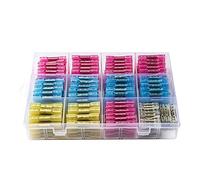 Lwaviwer Lot de 350 connecteurs thermorétractables étanches de qualité marine pour véhicules et