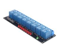 Lwaviwer Module relais 8 voies, module d'entraînement optocoupleur 5 V, carte de commande relais à huit voies, déclencheur bas niveau