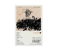 LWFKAUVBS Avenged Sevenfold Life Is But A Dream... Couverture de l'album Impression sur toile Décoration murale pour salon, chambre à coucher 60 x 90 cm