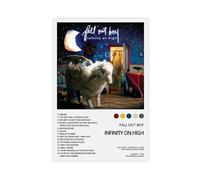LWFKAUVBS Couverture de l'album « Fall Out Boy Infinity on High Music » - Impression sur toile - Décoration pour chambre à coucher, bureau, chambre - Cadeau - 30 x 45 cm