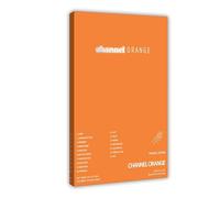 LWFKAUVBS Couverture de l'album Frank Ocean Channel orange sur toile pour décoration de chambre à coucher, bureau, chambre, cadeau 30 x 45 cm