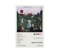 LWFKAUVBS Impression sur toile de l'album « The Last Dinner Party » du Pyre - Décoration murale pour salon, chambre à coucher - 30 x 45 cm