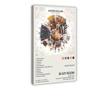 LWFKAUVBS Impression sur toile pour album de musique Jacob Collier In My Room - Décoration murale pour salon, chambre à coucher - 50 x 75 cm