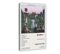 LWFKAUVBS Impression sur toile « The Last Dinner Party » de l'album From The Pyre pour décoration de chambre à coucher, bureau, chambre, cadeau 30 x 45 cm