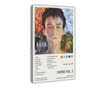 LWFKAUVBS Jacob Collier Couverture de l'album de musique Djesse Vol. 2 - Impression sur toile - Décoration pour chambre à coucher, bureau, chambre - Cadeau - 30 x 45 cm