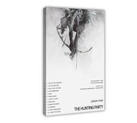 LWFKAUVBS Linkin Park Couverture de l'album The Hunting Party - Impression sur toile - Décoration murale pour salon, chambre à coucher - 60 x 90 cm