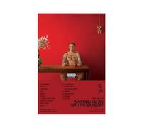 LWFKAUVBS Mac Miller - Couverture de l'album de musique « Watching Movies with The Sound Off » - Impression sur toile - Décoration murale pour salon, chambre à coucher - 40 x 60 cm