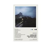 LWFKAUVBS Mogwai Hardcore Will Never Die, But You Will Music Album Cover Canvas Decor Bedroom Office Room Decor Gift 60 x 90 cm