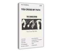 LWFKAUVBS The Charlatans Album You Cross My Path - Impression sur toile - Décoration pour chambre à coucher, bureau, chambre - Cadeau - 40 x 60 cm