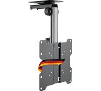 LWHD3720 513 Ceiling TV Mount for 17-37 Inch Screens Slope Roof Ceiling Wall Folding Rotatable Max. 20 kg