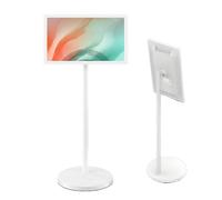 LwiftGal TéLéViseur Portable sur roulettes, Smart TV Portable sans Fil à éCran Tactile 1080p, Grand éCran, Batterie Longue DuréE (Jusqu'à 5-6 H), Rotation Pivotante 4+64G