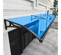 LWJSOCP Auvent de Porte imperméable - Abri d'entrée extérieur élégant, protège de la Pluie, de la Neige et des Rayons UV - Protection Solaire pour l'entrée de Votre Maison