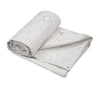 LWJSOCP Bâche imperméable tyTarpaulin 600 g/m² avec œillets renforcés, résistante aux UV, pour abri de Jardin, Piscine, Bassin, Caravane, Camion, Bateau, Blanche, 6 x 8 m (19,7 x 26,2 pi)