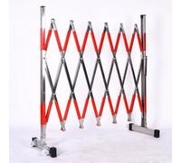 LWJSOCP Barrière de sécurité télescopique Pliable pour la régulation du trafic Routier - Solution de sécurité routière Portable, réglable et Durable