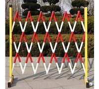 LWJSOCP Barrières Mobiles, Amovibles et Pliables, pour Un Confinement Rapide des foules dans n'importe Quelle Zone, système de contrôle de la Circulation Portable (Rouge, 1,2 x 6 m)