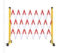 LWJSOCP Clôture de Circulation rétractable, barrière Amovible. Cette clôture Portable est Facile à Transporter et à Installer (Dimensions : 1,2 m x 3 m). Portable (Rouge, 1,2 m x 3 m).
