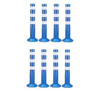 LWJSOCP Cônes de signalisation de 75 cm avec vis de Fixation - Poteaux de signalisation en Plastique Durable pour Le marquage Routier, Les Chantiers, Les parkings et Les barrières de sécurité.
