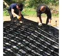 LWJSOCP Dalles de Gravier pour la stabilisation des allées et des entrées de Garage, pavés perméables pour l'aménagement paysager, Dalle géotextile avec Trous de Drainage, Support de sous-