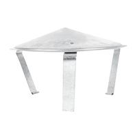 LWJSOCP Grille de Gril en Acier Inoxydable, Couvercle de Tuyau d'échappement, Capuchon de Toit Rond, Couvercle de Ventilation de cheminée, Capuchon de cheminée, Couvercle de Grille d'aération, capuc