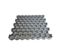 LWJSOCP Grille de stabilisation d'allée - Tapis de Gravier et d'herbe en Plastique de 8 pièces pour l'aménagement paysager des pentes et des parkings - Solution de Base pour Chemin (Couleu