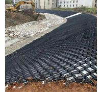 LWJSOCP Grille de stabilisation des sols Facile à Installer - Allée, Chemin et Pente en Gravier - Grille de stabilisation pour Un contrôle Efficace de l'érosion et Une amélioration du Pays
