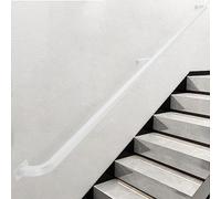 LWJSOCP Rambarde d'escalier Industrielle en Tubes pour escaliers extérieurs et intérieurs, Fixation Murale, Barre de sécurité pour Couloir, Design Moderne, 400 cm (13,1 pi).